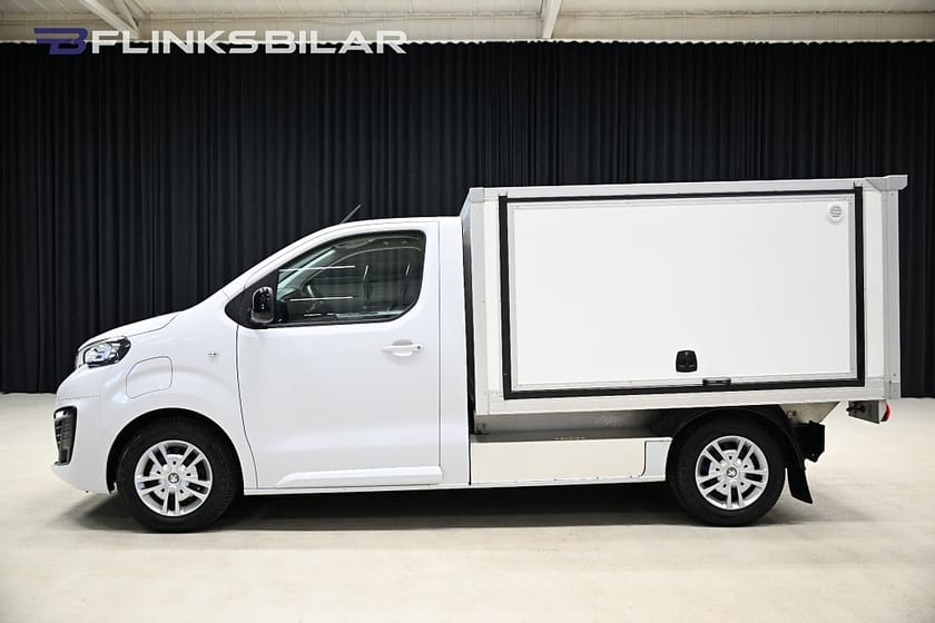 Bild 2 av Peugeot e-Expert Pickup 136HK 75kWh Pickup|Drag|Kåpa|GPS|Backkamera|Leasbar