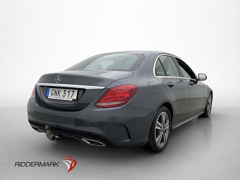 Bild 4 av Mercedes-Benz C 250 d BlueTEC AMG Skinn Sensorer Drag 0.44 l/mil