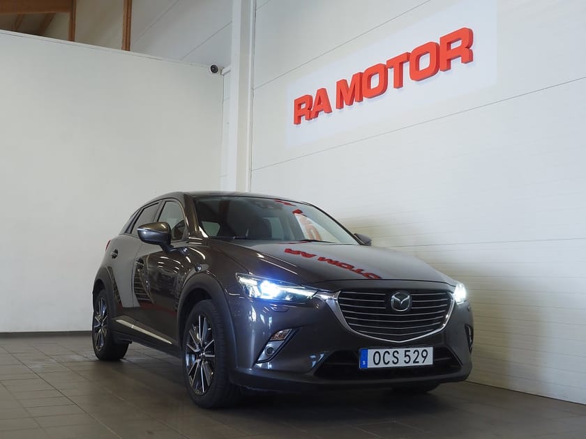 Bild 1 av Mazda CX-3 1.5 AWD Optimum 105hk | BOSE| D-Värmare| B-Kamera| HUD|
