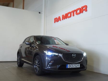 Mazda CX-3 1.5 AWD Optimum 105hk | BOSE| D-Värmare| B-Kamera| HUD|