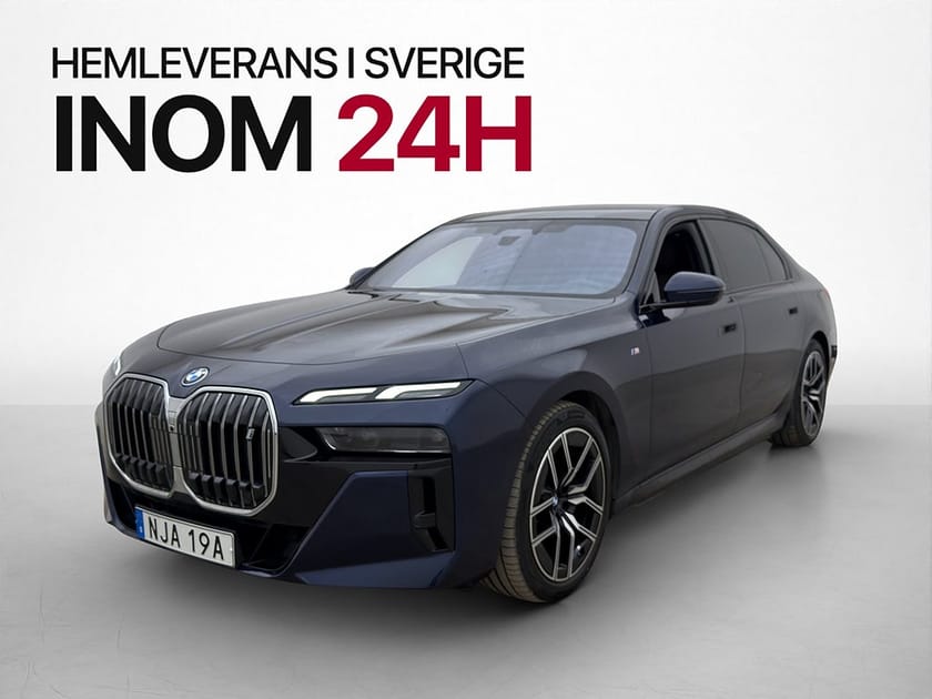 Bild 1 av BMW i7 xDrive60 M Sport Innovation Executive B&W Sky MOMS