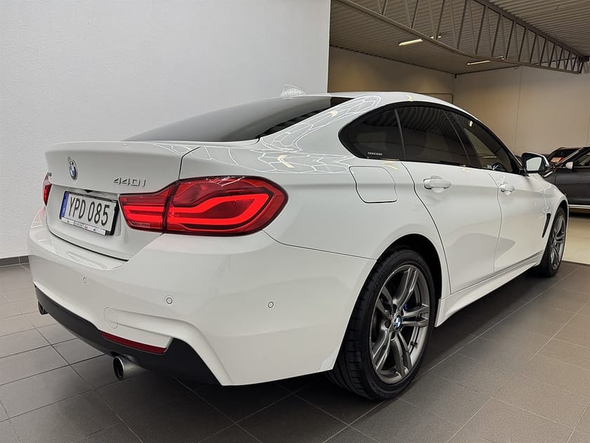 Bild 3 av BMW 440i xDrive Gran Coupé 440 326hk M-Sport HUD/Krok/HK/AdptFart/360K