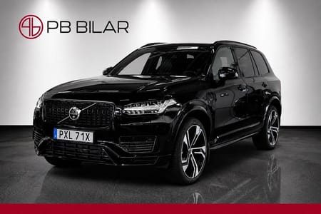 Volvo XC90 7 Säten T8 Ultra Dark Edition Plug-In 7-sits B&W HUD Pano 360°