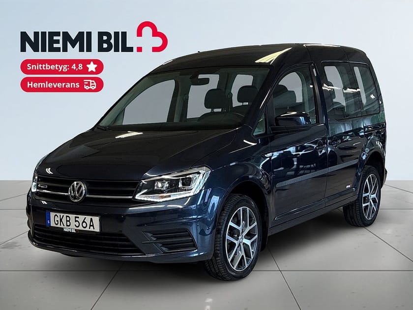 Bild 1 av Volkswagen Caddy Combi 2.0 TDI 4M Dvärmare Drag B-kamera S&V Takräcke