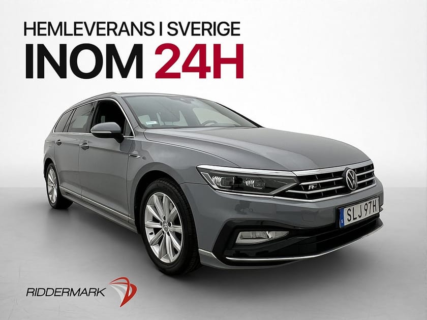 Bild 1 av Volkswagen Passat Sportscombi TDI 200hk 4M GT R-Line Värmare Kamera Drag