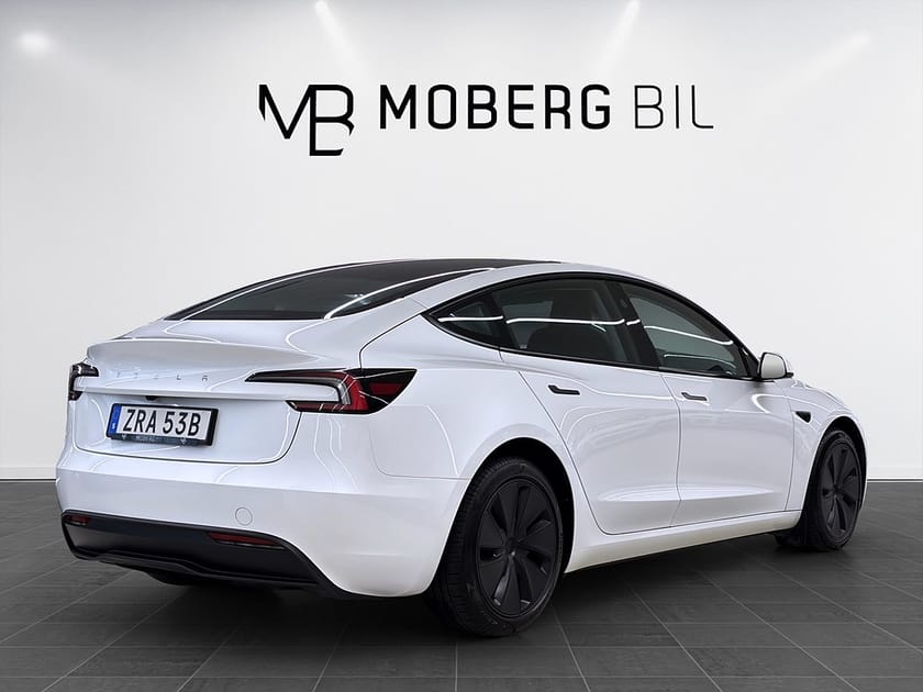 Bild 5 av Tesla Model 3 Standard Range 283hk Läder Pano Navi B-Kamera