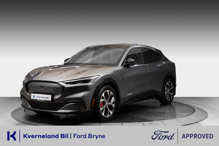 Bilde 1 av Ford Mustang Mach-E Long Range AWD 540WLTP, EL. SETE/ 360 KAMERA/ B&O/ PANORAMATAK/ KROK