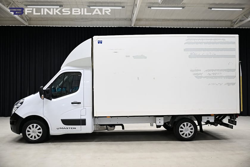 Bild 2 av Renault Master Chassi Cab 170HK Automat|Volymskåp|BG-Lyft|Sidodörr|Lågmil|Momsbil