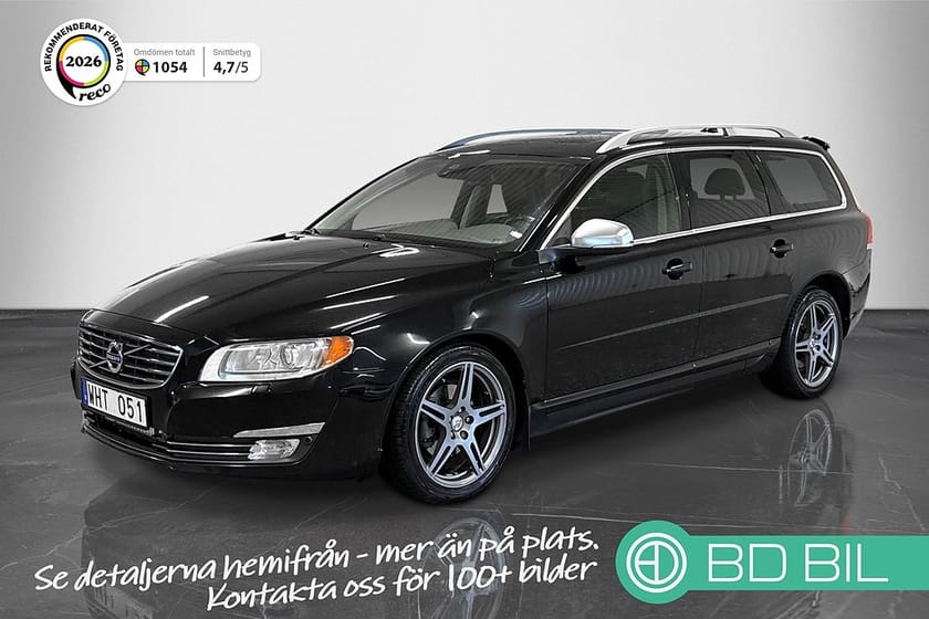 Bild 1 av Volvo V70 D4 Summum TAKLUCKA VÄRMARE VÄLSERVAD KAMREM BYTT DRAG