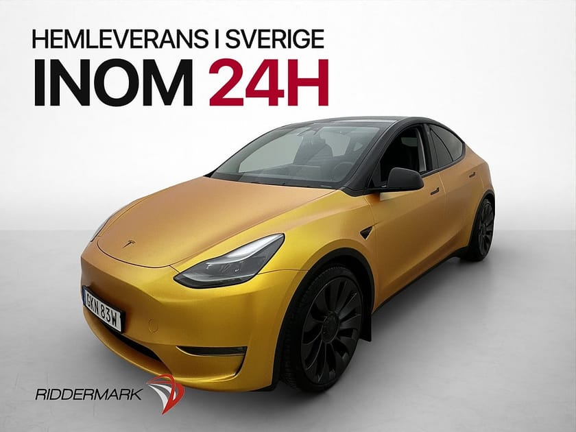 Bild 4 av Tesla Model Y Performance Drag Autopilot Pano Skinn Kamera