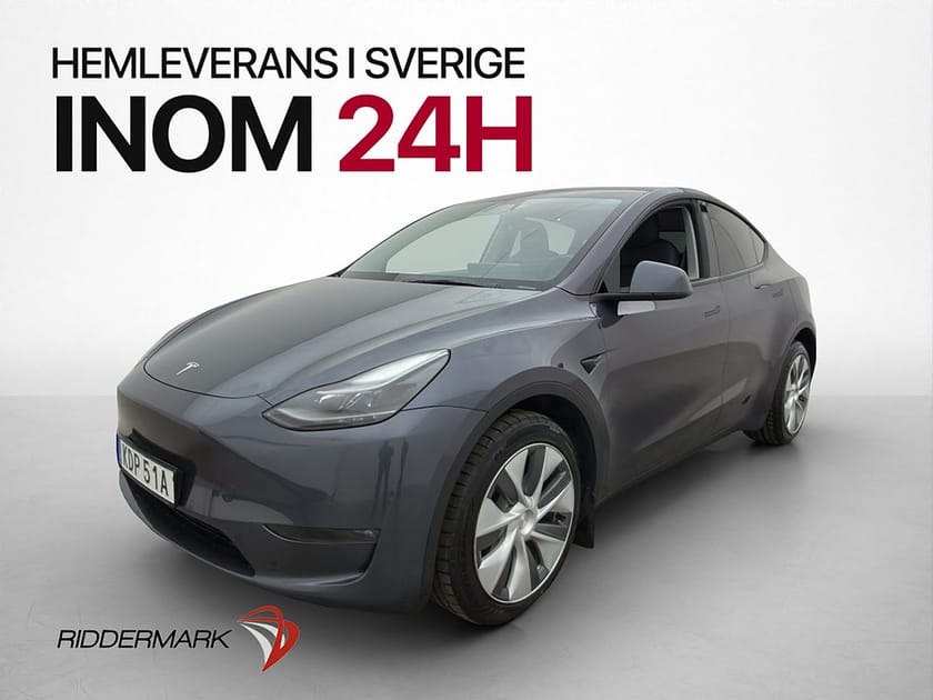 Bild 4 av Tesla Model Y Long Range AWD Svensksåld Panorama