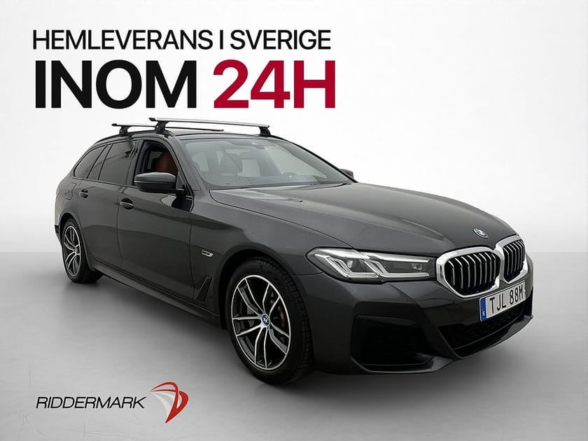 Bild 1 av BMW 530e xDrive Touring 530 M Sport Cockpit Kamera HuD Drag Skinn