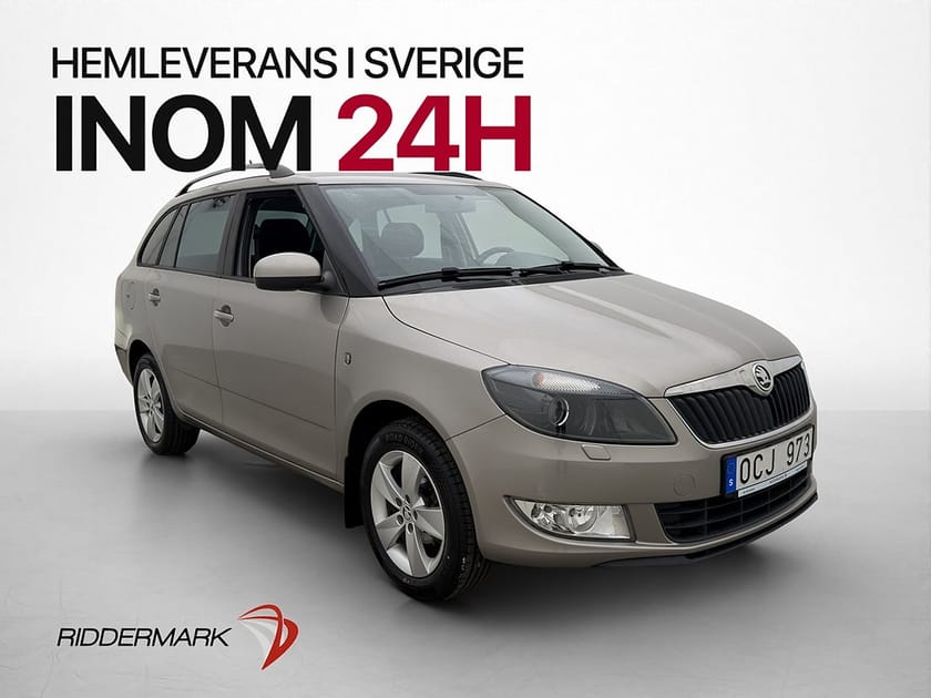 Bild 1 av Škoda Fabia Kombi Skoda 1.2 TSI 86hk Ambition Sensorer 0,49l/mil 1 Bruk