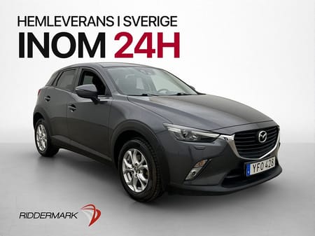 Mazda CX-3 2.0 120hk 2 Brukare Backkamera Navi Sensorer