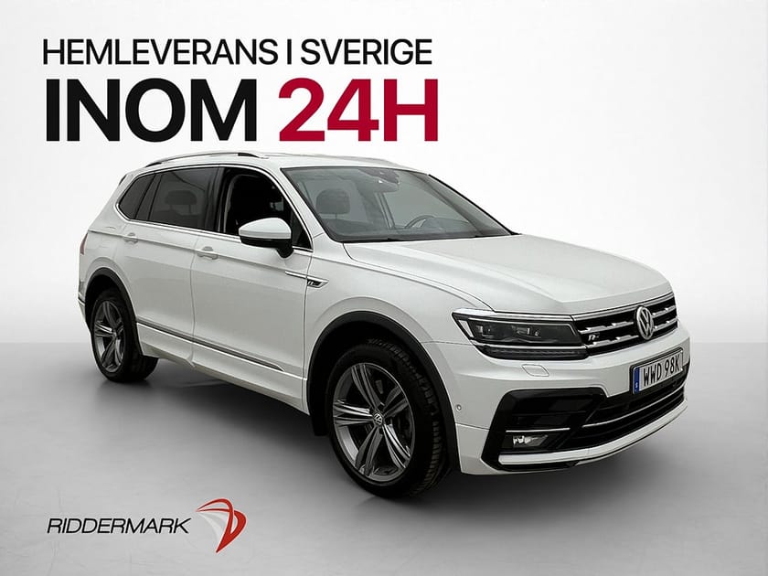 Bild 3 av Volkswagen Tiguan Allspace 7-sätes R-Line 7-Sits Värm Drag Cockpit
