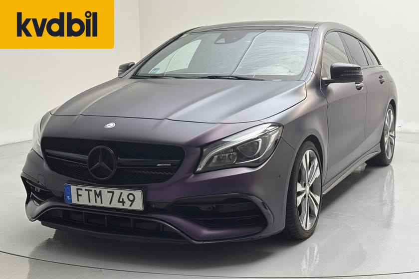 Bild 1 av Mercedes-Benz AMG CLA 45 4MATIC Shooting Brake X117 (381hk)