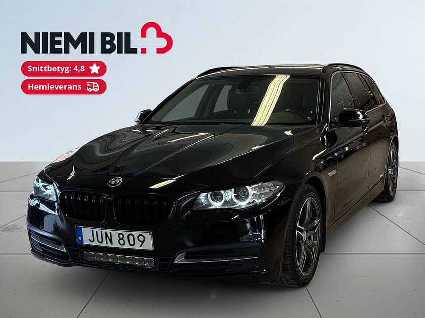 Bild 1 av BMW 520d xDrive Touring Aut Drag Mvärm Psens Rattvärme Skinn S&V