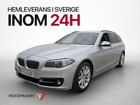 BMW 520d xDrive Touring 190hk Skinn Drag Sensorer Farthållare