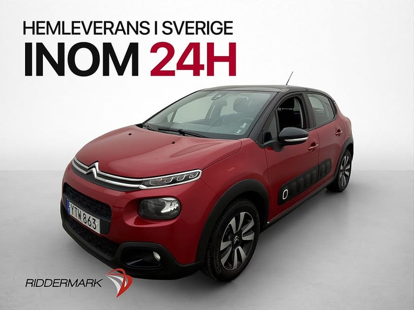 Bild 1 av Citroën C3 1.2 PureTech 82hk CarPlay P-Sensorer