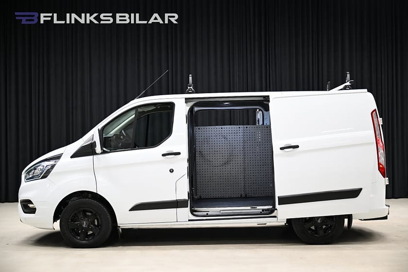 Bild 4 av Ford Transit Custom 280 105HK Inredd|Dubbeldörr|Drag|Värmare|NyKamrem