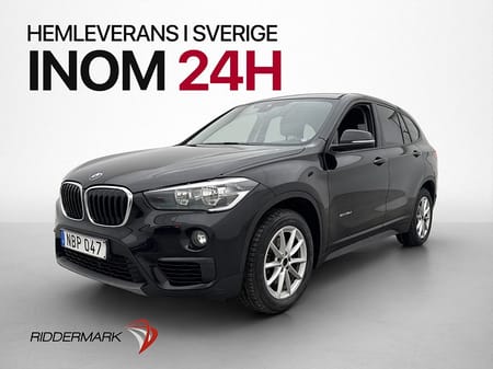 BMW X1 sDrive18d 150hk Farthållare P-Sensorer  AC Bluetooth