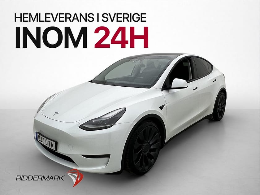 Bild 4 av Tesla Model Y Performance 534hk Pano AP Rattvärme MOMS