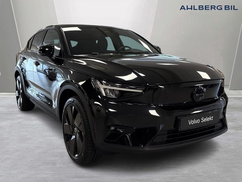 Bild 1 av Volvo EC40 Twin Motor Performance M Ultra Black Edt ⚪️ 360 Kamera, Apple Carplay, Google Maps