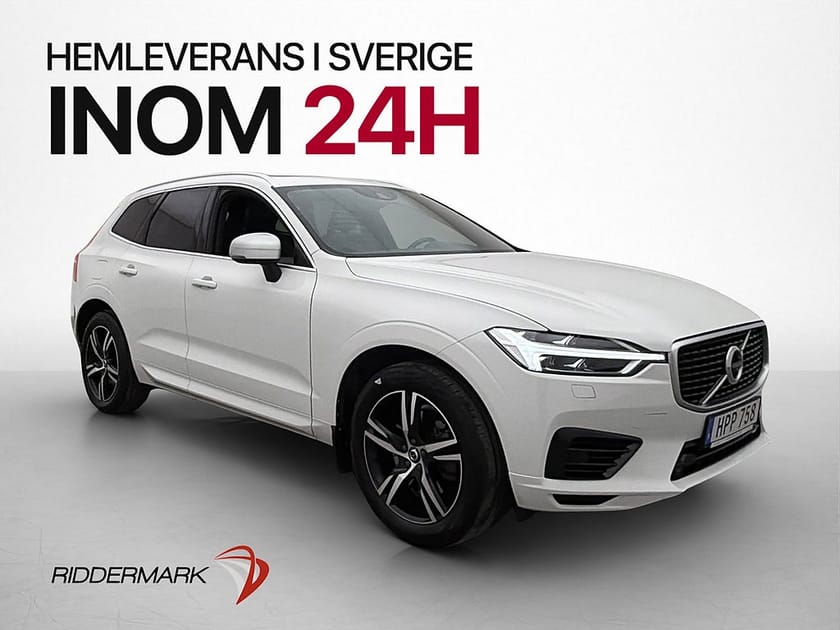 Bild 1 av Volvo XC60 T8 TwEn AWD R-Design Pano Luft HUD Värm 360° Drag