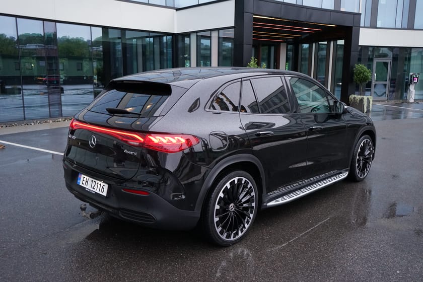 Bilde 5 av Mercedes-Benz EQE SUV 500 4MATIC AMG -Nattpakke / "Fullutstyrt"