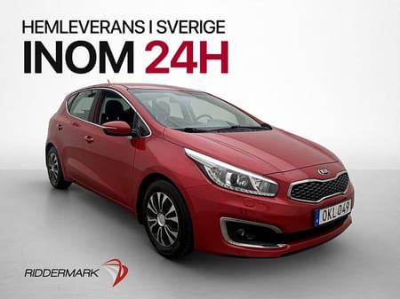 Kia cee'd 1.6 CRDi 136hk Bluetooth Farthållare P-Sensorer