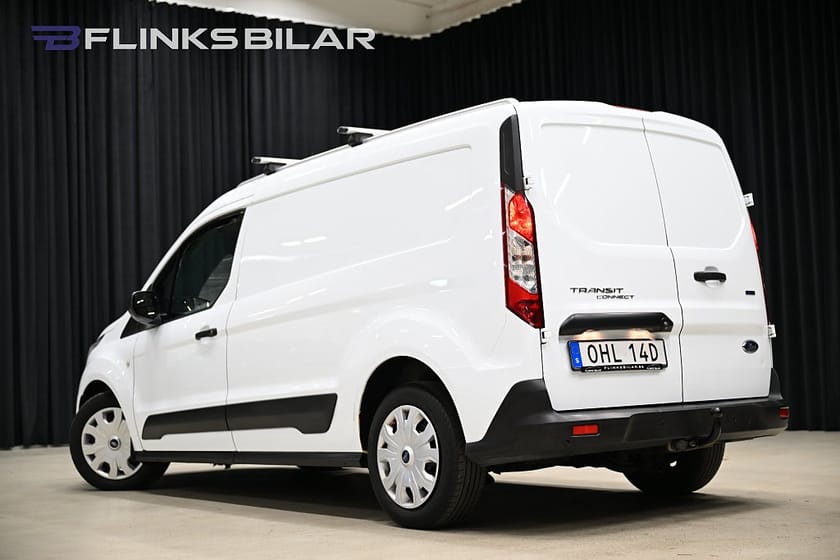 Bild 4 av Ford Transit Connect 210 LWB 100HK L2|Automat|Inredd|Drag|Värmare|Backkamera