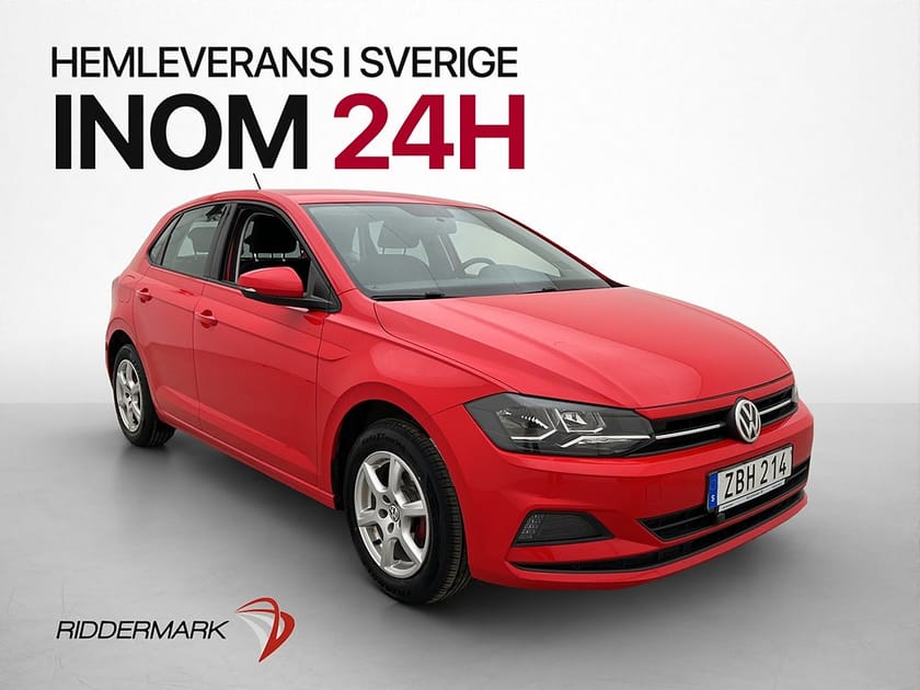 Bild 1 av Volkswagen Polo 1.0 TSI 95hk M/K-Värmare 2-Brukare Bluetooth