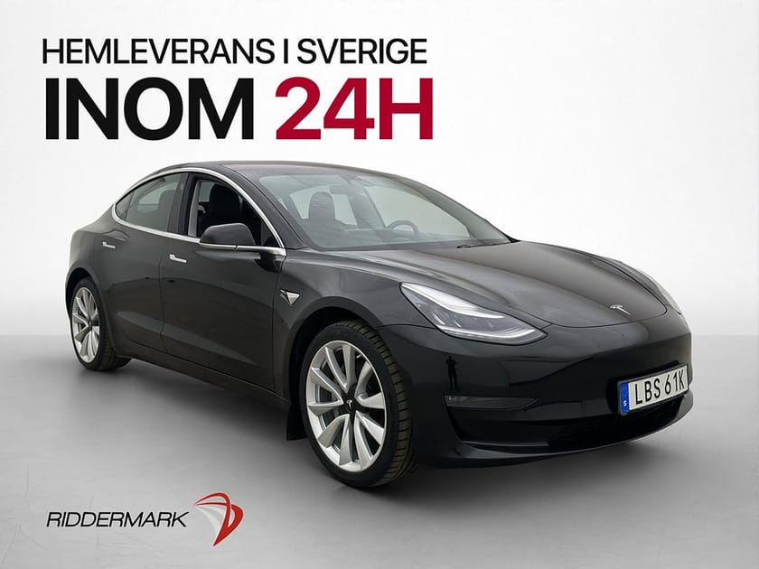 Bild 4 av Tesla Model 3 Long Range AWD Uppgraderad Autopilot Sv.Såld
