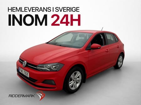 Volkswagen Polo 1.0 TSI P-sensorer Bluetooth 0.48 l/mil 95hk