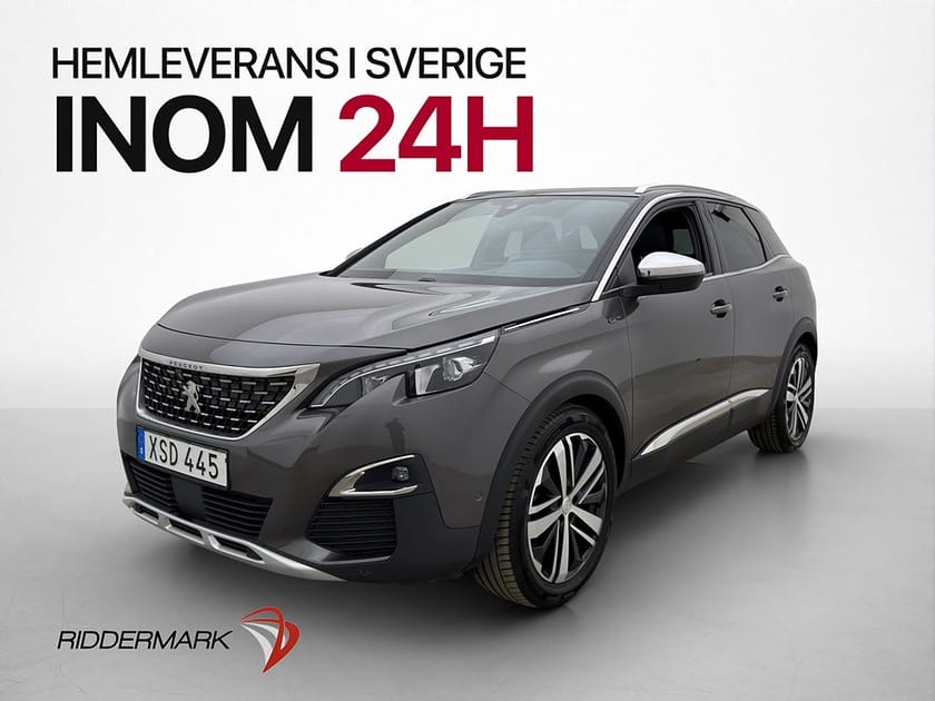 Bild 1 av Peugeot 3008 2.0 177hk GT Pano Focal Kamera Drag CarPlay