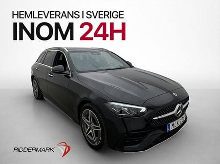 Mercedes-Benz C 300 T e C300 313hk AMG Värm Pano HuD 360° Navi