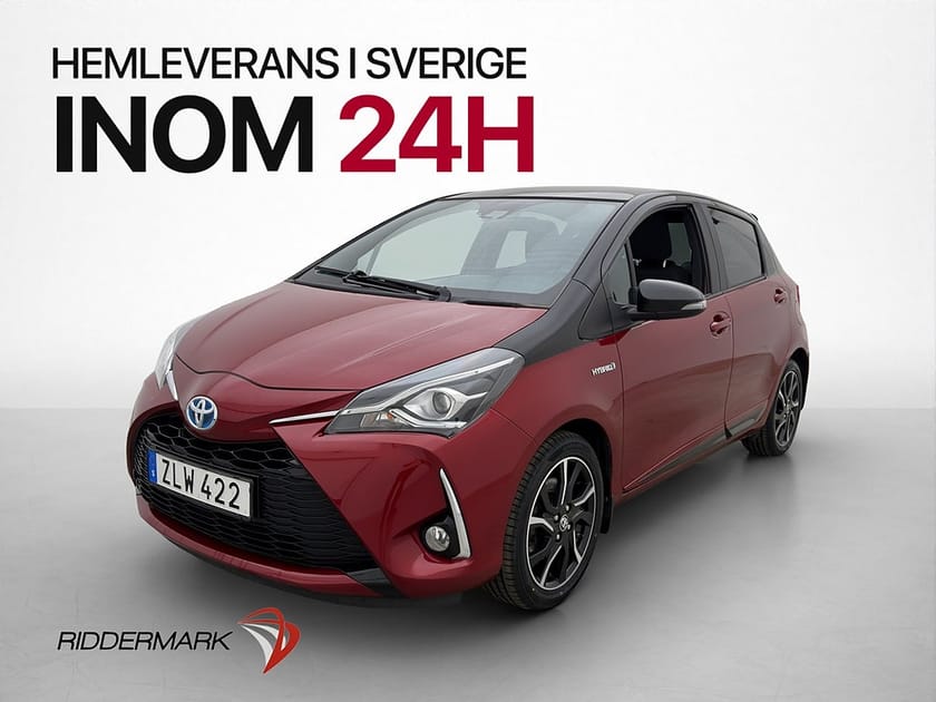 Bild 3 av Toyota Yaris Hybrid 101hk Selection Pano M/K-Värmare Kamera
