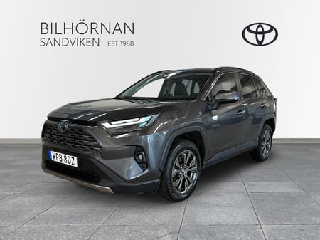 Toyota RAV4 Hybrid AWD-i 2,5 Executive Vinterhjul Motorvärmare Apple Carplay