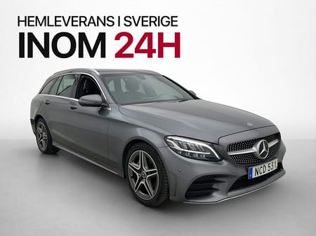 Mercedes-Benz C 200 T d C200 AMG Pano Burmester Cockpit Kamera Värm