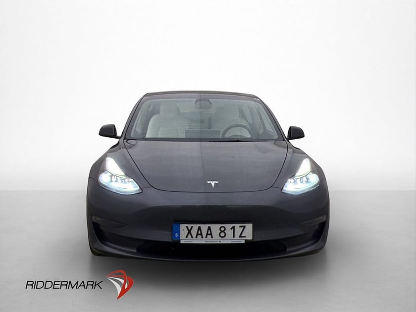 Bild 2 av Tesla Model 3 Long Range AWD Ljus Interiör Värm Svensksåld