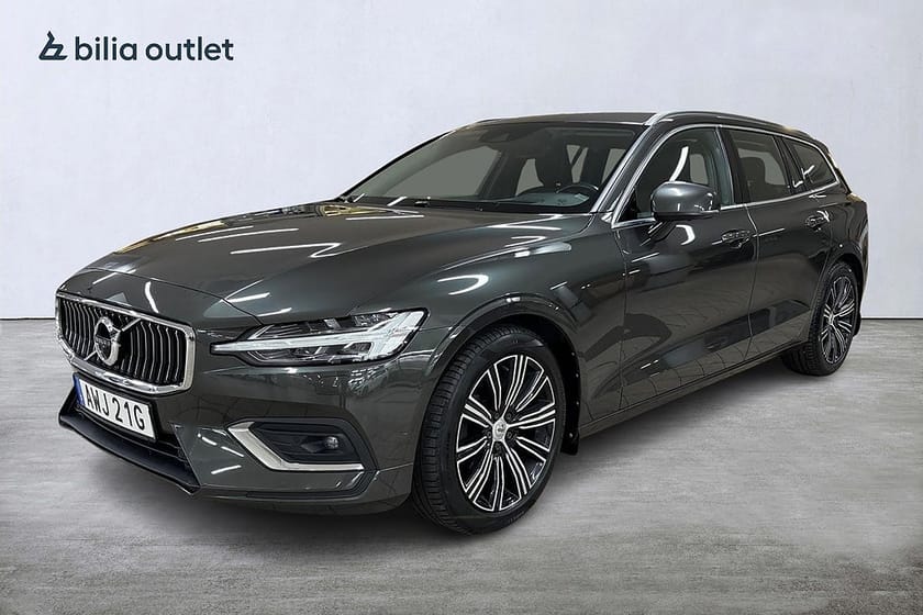 Bild 1 av Volvo V60 D4 Inscription 360°Kam HUD VOC Värmare Navi Skinn Drag