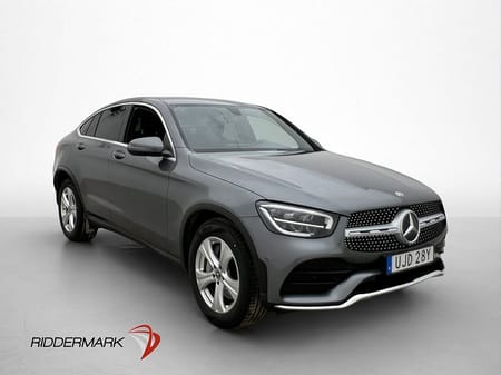 Mercedes-Benz GLC 220 d Coupé 4MATIC 4M 194hk AMG Värm Kamera Drag