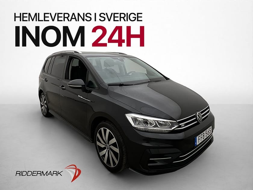 Bild 1 av Volkswagen Touran 1.5 TSI 150hk R-Line 7-Sits Dynaudio Värm