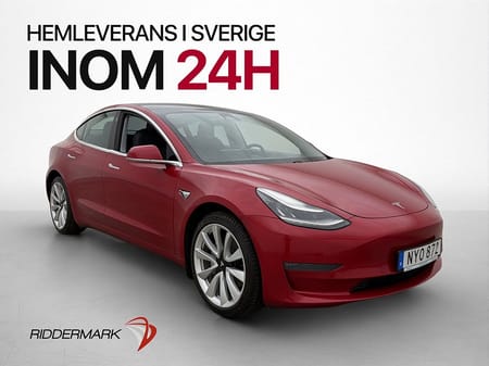 Tesla Model 3 Long Range AWD Pano Kamera Skinn AP Navi