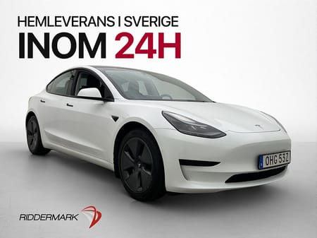 Tesla Model 3 Standard Range Plus Pano Kamera Värmepump