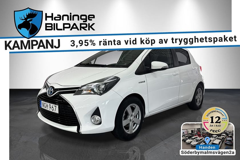 Bild 1 av Toyota Yaris Hybrid e-CVT Active / Backkamera / Superdeal 3,95%