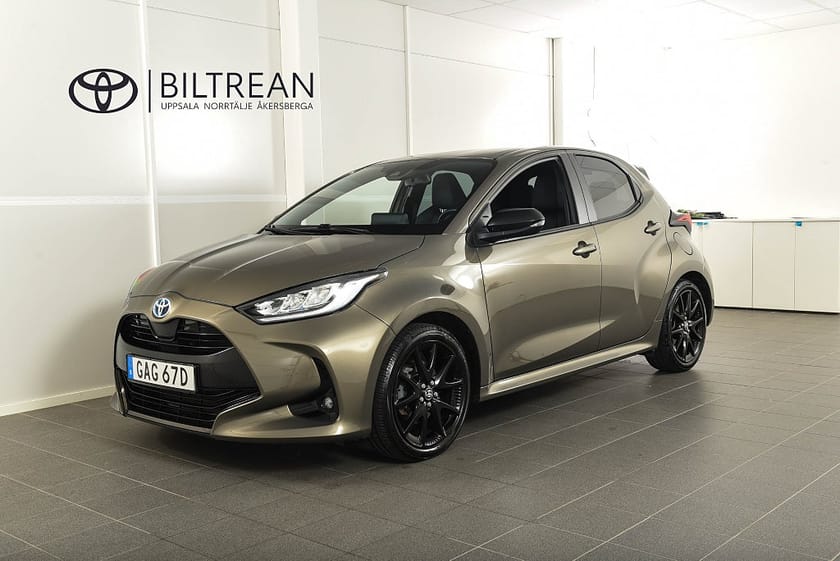 Bild 1 av Toyota Yaris Hybrid 1.5 Elhybrid Style Backkamera Ad. Farthållare Carplay