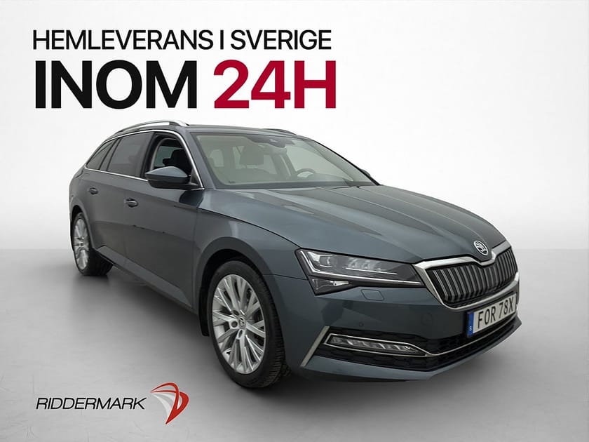 Bild 1 av Škoda Superb iV Kombi Skoda 1.4 TSI 218hk Drag Värmare Kamera Navi Skinn