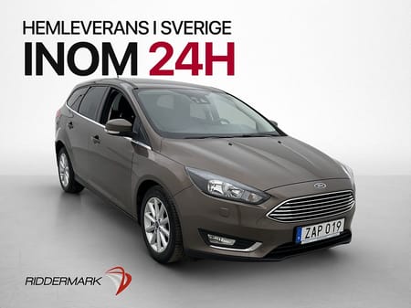 Ford Focus Kombi 1.0 100hk Titanium P-Sensorer Farthållare Keyless