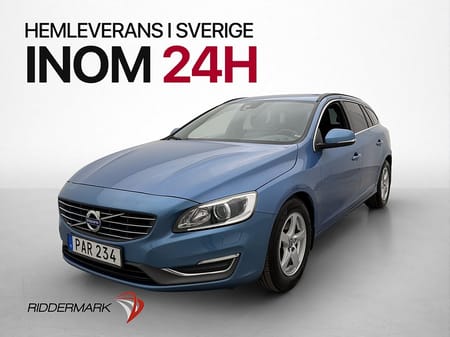 Volvo V60 D3 136hk Momentum Värmare Farthållare Dragkrok
